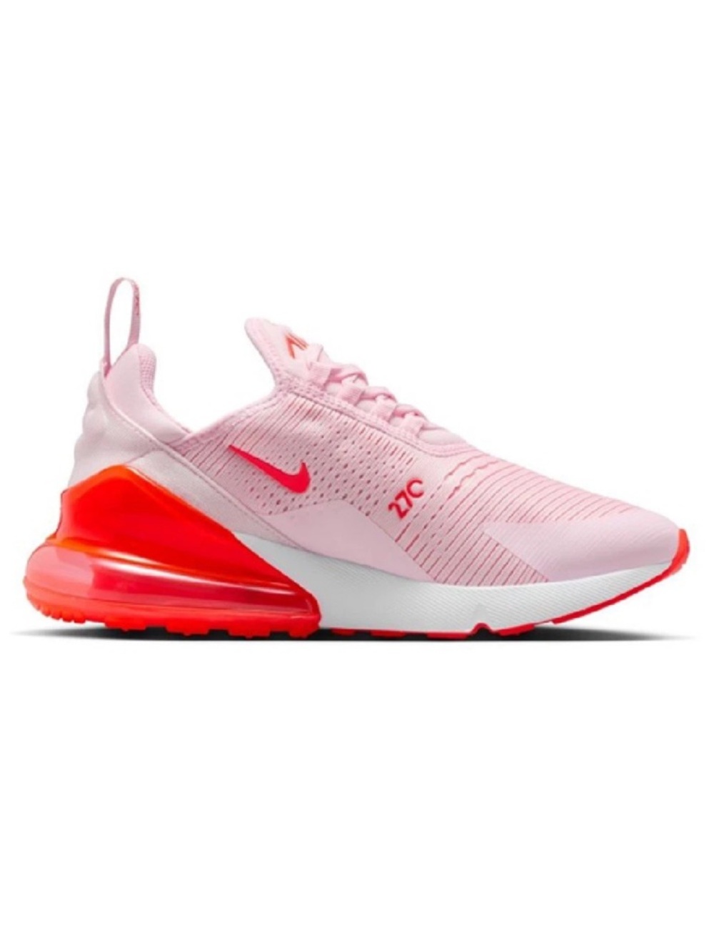 Nike Air Max 270 Pink Foam/Bright Crimson-White (HJ3222 602) Womens size 10 New - Picture 3 of 6